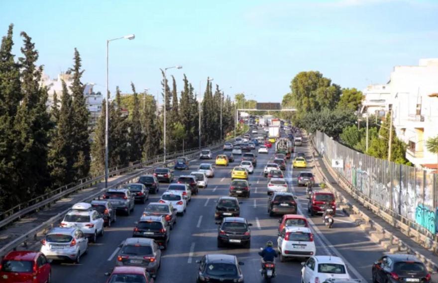 Αθήνα: Η κίνηση στους δρόμους