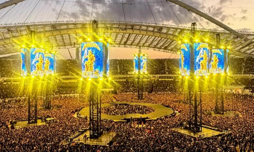 Σείστηκε το ΟΑΚΑ από τους Metallica - Σεισμογράφος κατέγραψε μικροδονήσεις στο έδαφος