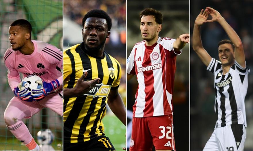 Stoiximan Super League: «Ρέστα» με γκολ για Ολυμπιακό και ΠΑΟΚ, επικίνδυνο αουτσάιντερ ο Παναθηναϊκός στη Ν. ιλαδέλφεια