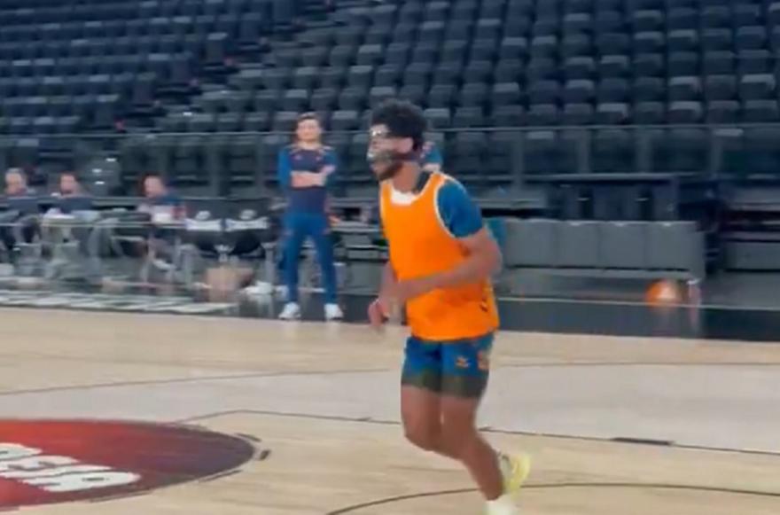 Παίζει στο Game 5 Βαλένθια-Παναθηναϊκός ο Κι: Προπονήθηκε με μάσκα