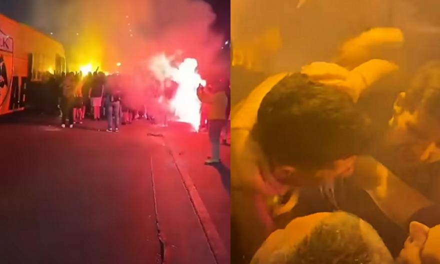 Αποθεωτική υποδοχή στην αποστολή της πρωταθλήτριας ΑΕΚ από τον κόσμο στο «Ελευθέριος Βενιζέλος»