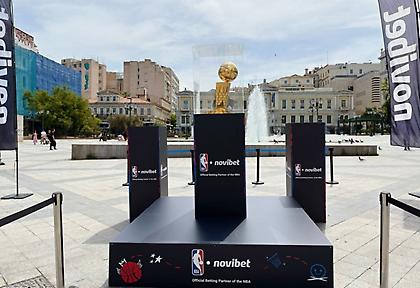 Το «3on3 Road to Glory» της Novibet φέρνει τη μαγεία του NBA με το Larry O’Brien Trophy σε Αθήνα, Πειραιά, Θεσσαλονίκη