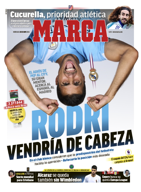 Marca: «''Παράθυρο'' για Ροντρί στη Ρεάλ – Η εξέλιξη που φέρνει ανατροπή»