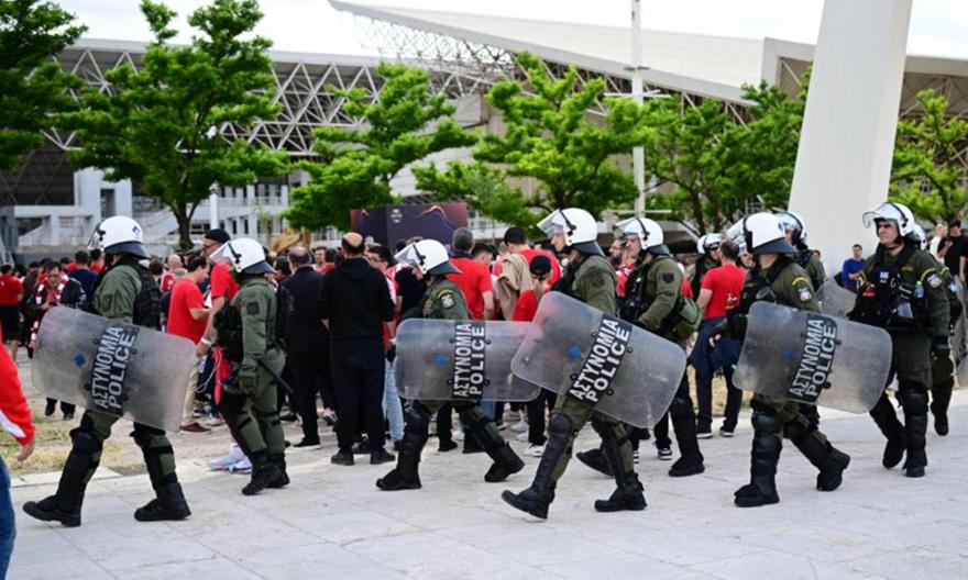 Δρακόντεια μέτρα ασφαλείας στο Telekom Center με έντονη αστυνομική παρουσία για το Final 4