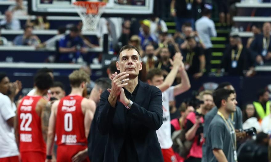 Live Streaming η συνέντευξη Τύπου του Ολυμπιακού μετά την πρόκριση στον τελικό του Final 4