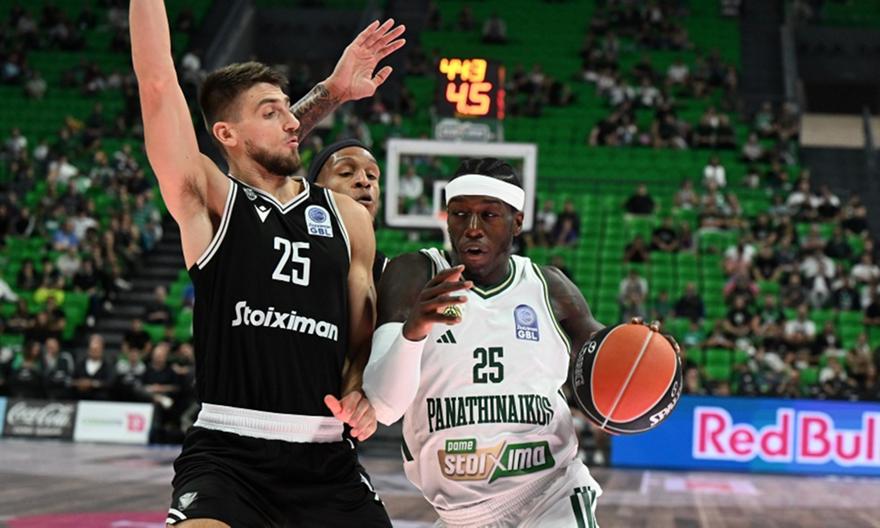 Παναθηναϊκός AKTOR-ΠΑΟΚ: Πρώτη κόντρα στο Telekom Center για τα ημιτελικά της Stoiximan GBL