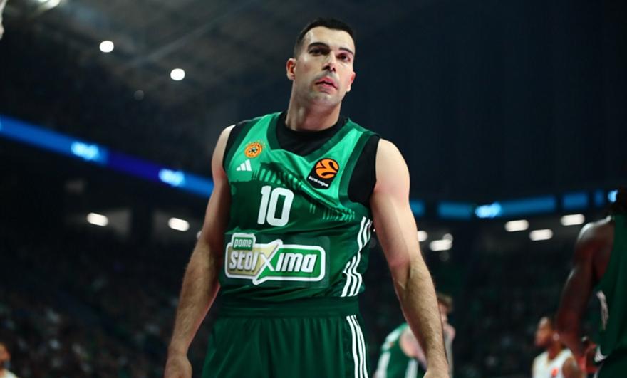 Παρών ο Σλούκας στους διαθέσιμους του Παναθηναϊκού απέναντι στον ΠΑΟΚ