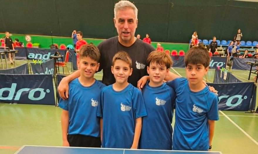 Βαλκανικό Πρωτάθλημα πινγκ πονγκ U11 & U13: Στα προημιτελικά με τη δεύτερη θέση στον όμιλό της η μικτή U13