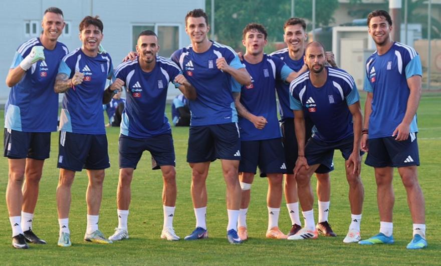 Ορεξάτοι και... δίχως να βγάζουν το πόδι από το γκάζι οι Έλληνες διεθνείς