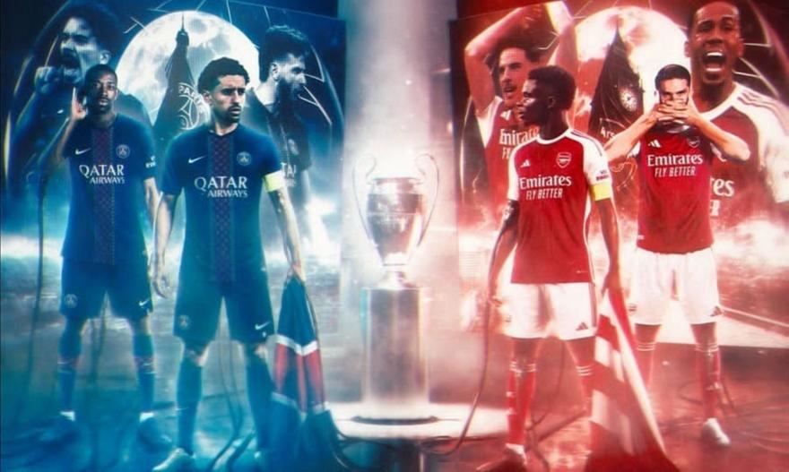 Ο μεγάλος τελικός του Champions League στη Βουδαπέστη: Παρί Σεν Ζερμέν-Άρσεναλ