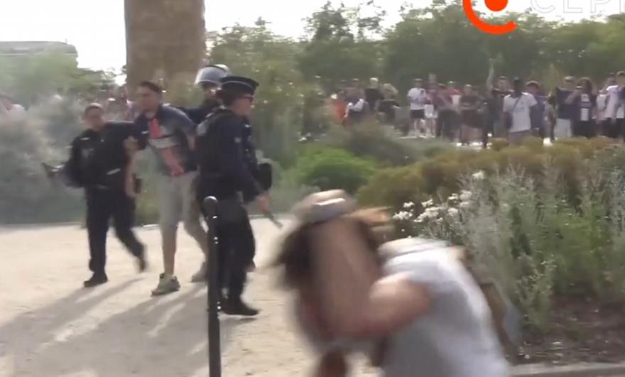 Επεισόδια, συλλήψεις και δακρυγόνα στο Παρίσι κατά τη διάρκεια του τελικού του Champions League!