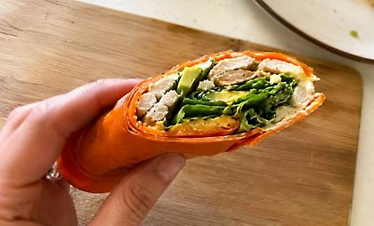 Carrot wraps: Το healthy trend του TikTok που αντικαθιστά την τορτίγια με καρότο