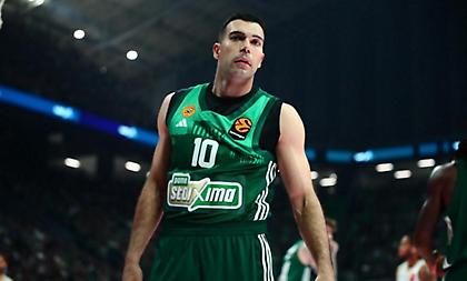 Χωρίς Σλούκα ο Παναθηναϊκός στον πρώτο τελικό με Ολυμπιακό