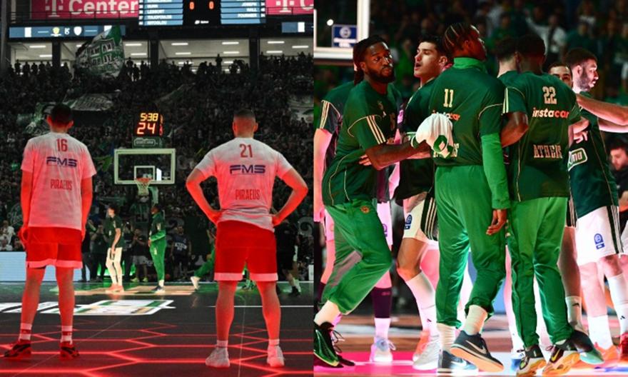Telekom Center: Γιούχα για Ολυμπιακό και Μπαρτζώκα, «έκρηξη» για Παναθηναϊκό και Αταμάν!