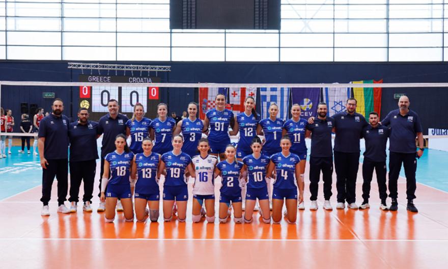 Ιδανικό ξεκίνημα στο European League για την Εθνική Γυναικών!