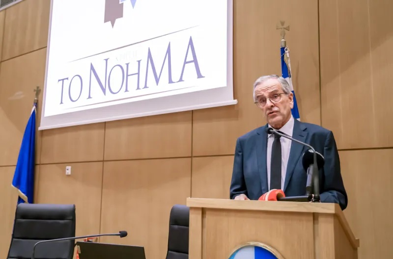 Το «παρών» του Αντώνη Σαμαρά για την πολιτική που δεν αντέχει τα κενά