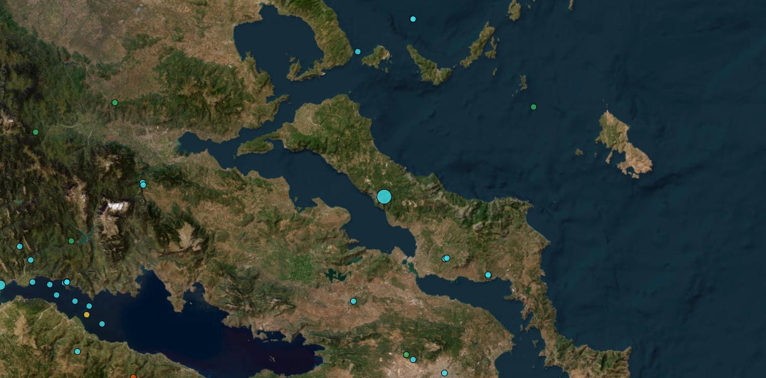 Σεισμός 4.8 Ρίχτερ ταρακούνησε την Αττική