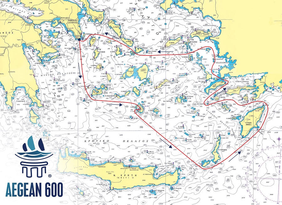 AEGEAN 600 2026: Ξεκίνησαν οι εγγραφές για τον κορυφαίο διεθνή ιστιοπλοϊκό αγώνα