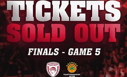 Sold-out το Game 5 στο ΣΕΦ σε περίπου δυο ώρες: «Όλοι μαζί για το πρωτάθλημα»!