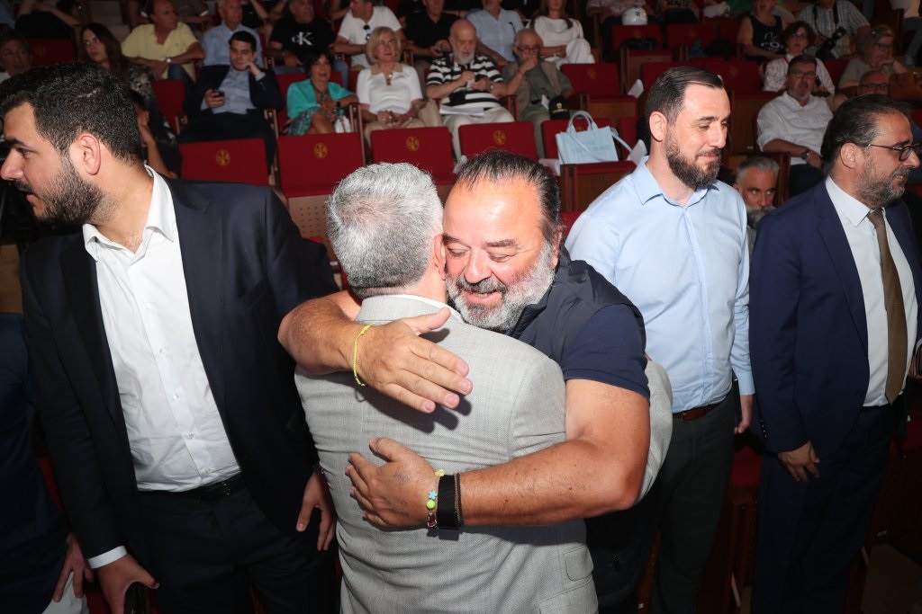 ΑΕΚ: Το «παρών» στο Ιωνικό Κέντρο έδωσε ο Μάριος Ηλιόπουλος