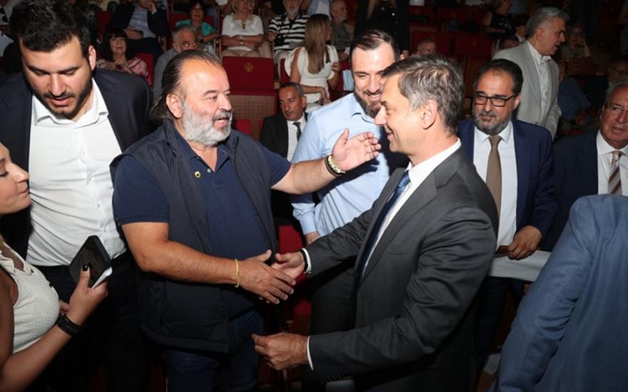 Το «παρών» στο Ιωνικό Κέντρο έδωσε ο Μάριος Ηλιόπουλος