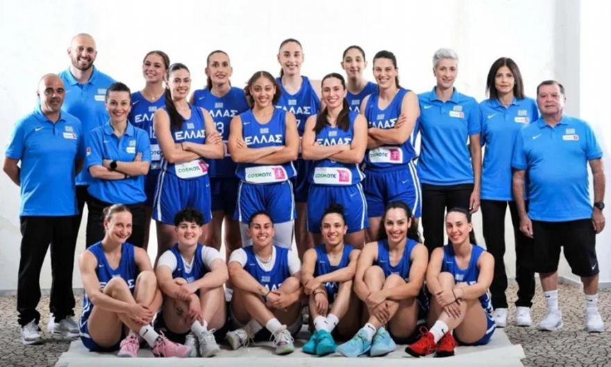 Live Streaming το Ελλάδα-Δανία για το τουρνουά «Βάσω Μπεσκάκη»