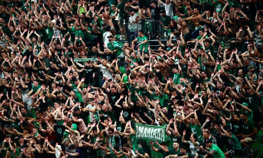 Τρελαμένοι οι οπαδοί του Παναθηναϊκού: Sold-out το Telekom Center για την προβολή του πέμπτου τελικού