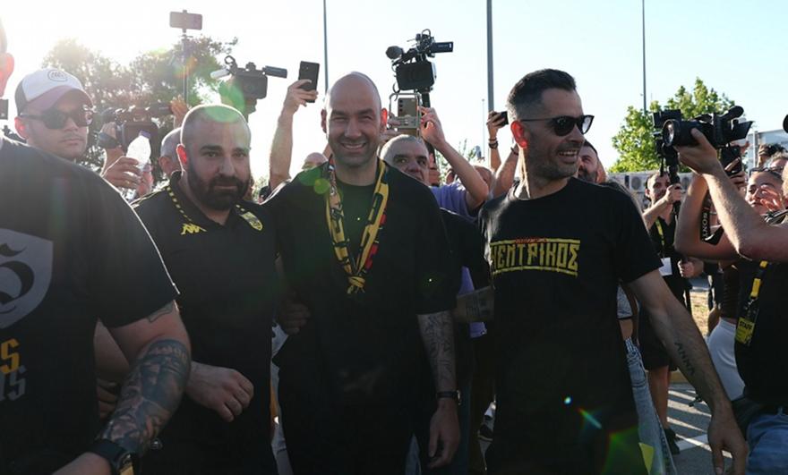 Σπανούλης: «Αυτή η υπέροχη υποδοχή είναι για την αρχή του οράματος του Άρη»