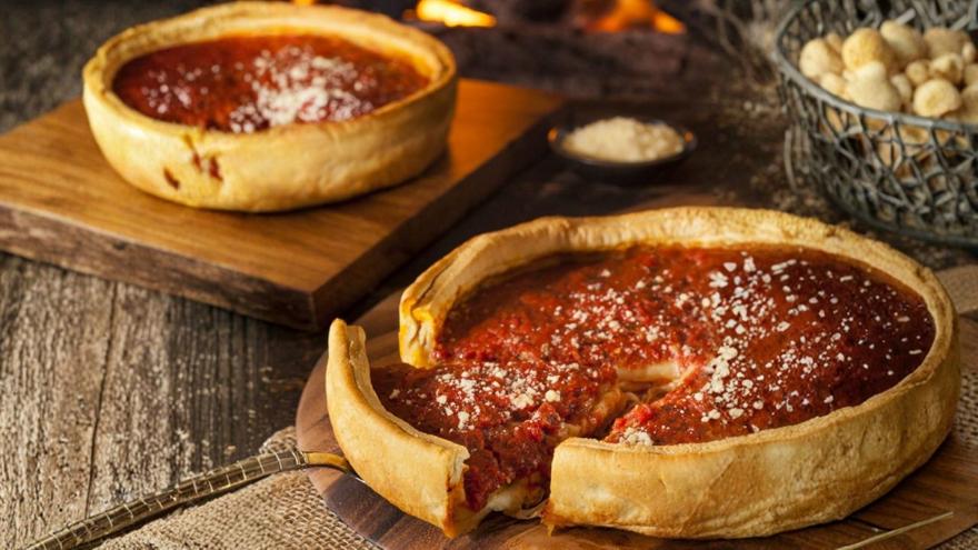 Πίτσα Σικάγο (Chicago style pizza)