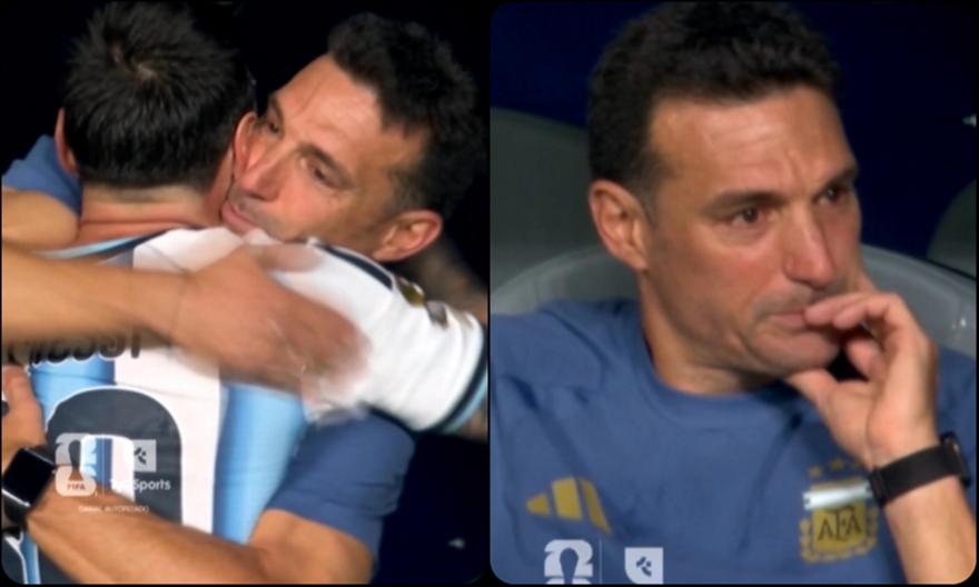 Ο Σκαλόνι λύγισε στην αλλαγή του Μέσι και του ψιθύρισε στο αυτί «σ' αγαπώ»