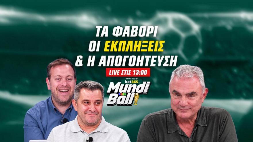 MundiBall με τον Χρήστο Σωτηρακόπουλο: Τι μάθαμε από την πρώτη αγωνιστική των ομίλων