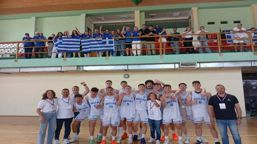 Παγκόσμια πρωταθλήτρια η Ελλάδα στο σχολικό πρωτάθλημα μπάσκετ