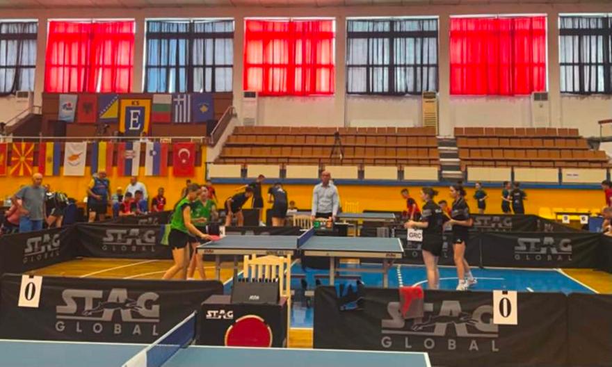Βαλκανικό Πρωτάθλημα πινγκ πονγκ U15 & U19: Προημιτελικά σε όλες τις κατηγορίες του ομαδικού η Ελλάδα