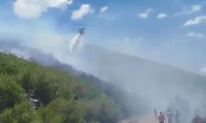 Σε ύφεση και χωρίς ενεργό μέτωπο οι φωτιές στη Βοιωτία
