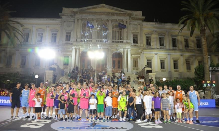 Με 193 ομάδες και 270 αγώνες το Stoiximan AegeanBall Festival κατέρριψε όλα τα ρεκόρ στη Σύρο!