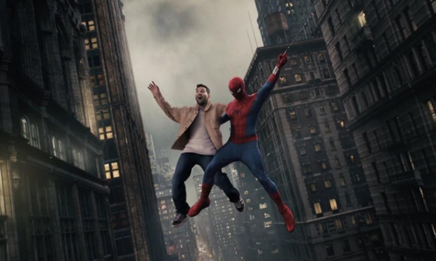 Ο Μέσι συνάντησε τον Spider-Man και πέταξαν παρέα πάνω από τη Νέα Υόρκη!