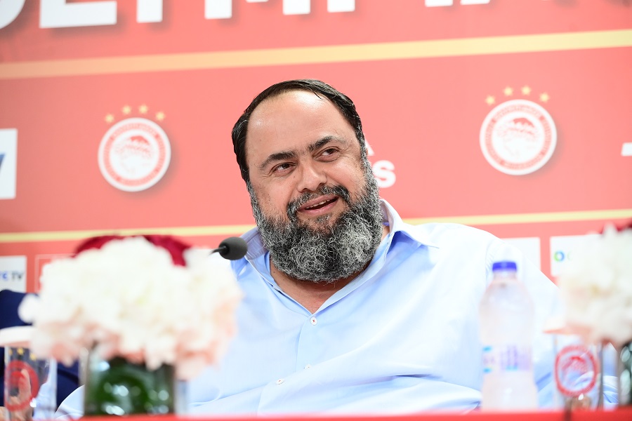 Ο Βαγγέλης Μαρινάκης παρουσιάζει τα σχέδια για το νέο Καραϊσκάκη