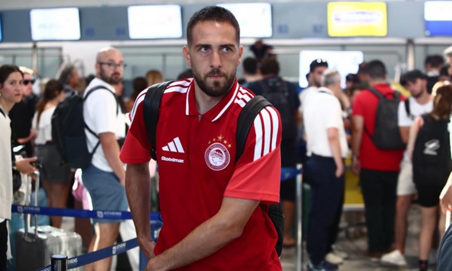 Η αναχώρηση του Ολυμπιακού για την προετοιμασία στην Ολλανδία