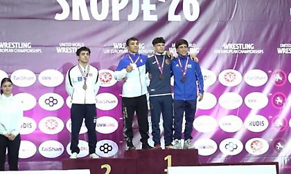 «Χάλκινος» στο Ευρωπαϊκό πάλης U20 ο Παπαγεωργίου
