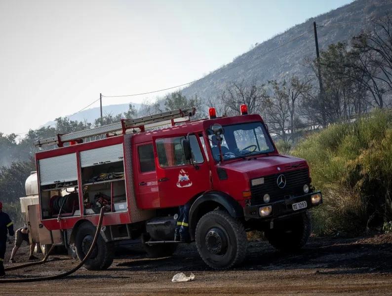 Συνελήφθησαν 2 ανήλικοι για πρόκληση πυρκαγιάς στην Ερέτρια Ευβοίας