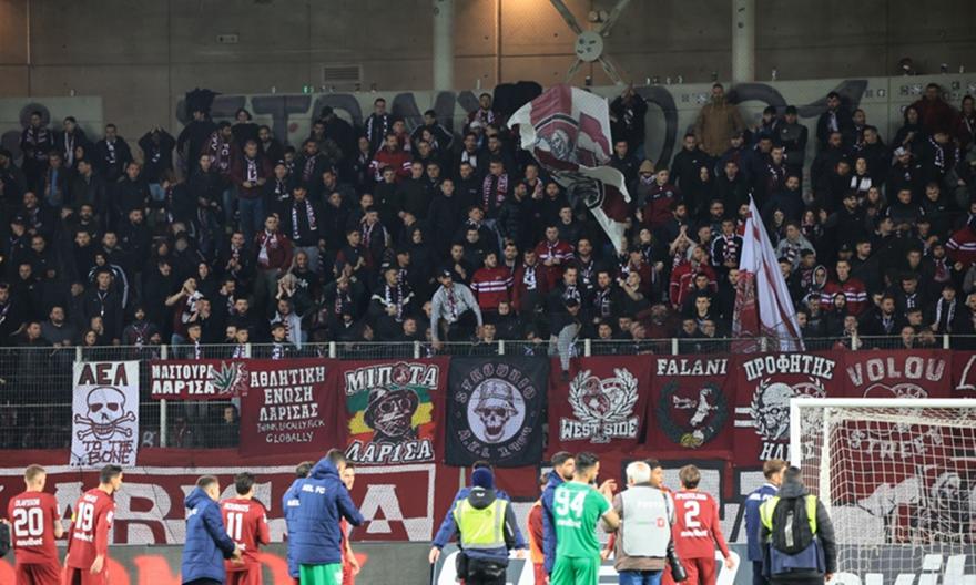 Θύρα 1 Λάρισας για την αλλαγή ιδιοκτησιακού καθεστώτος: «Χαιρετίζουμε την αλλαγή σκυτάλης - Στηρίζουμε την ΑΕΛ μας»