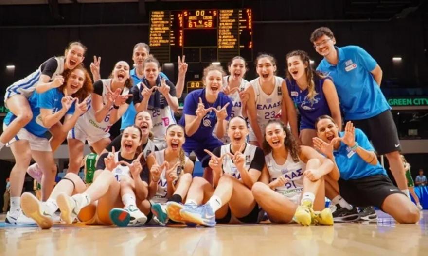 «Καθάρισε» την Τσεχία και πήγε ημιτελικά η Εθνική Νέων γυναικών μπάσκετ