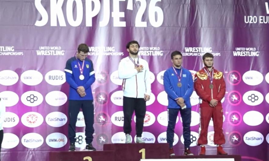 «Χάλκινος» στο Ευρωπαϊκό Πάλης U20 κι ο Κολιτσόπουλος