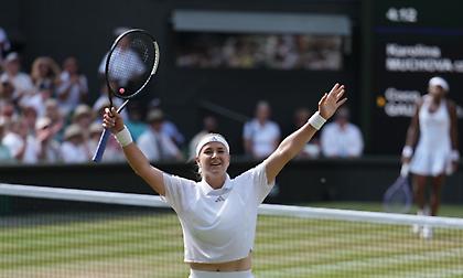 Έσωσε match point και πέρασε στον τελικό του Wimbledon η Μούχοβα!