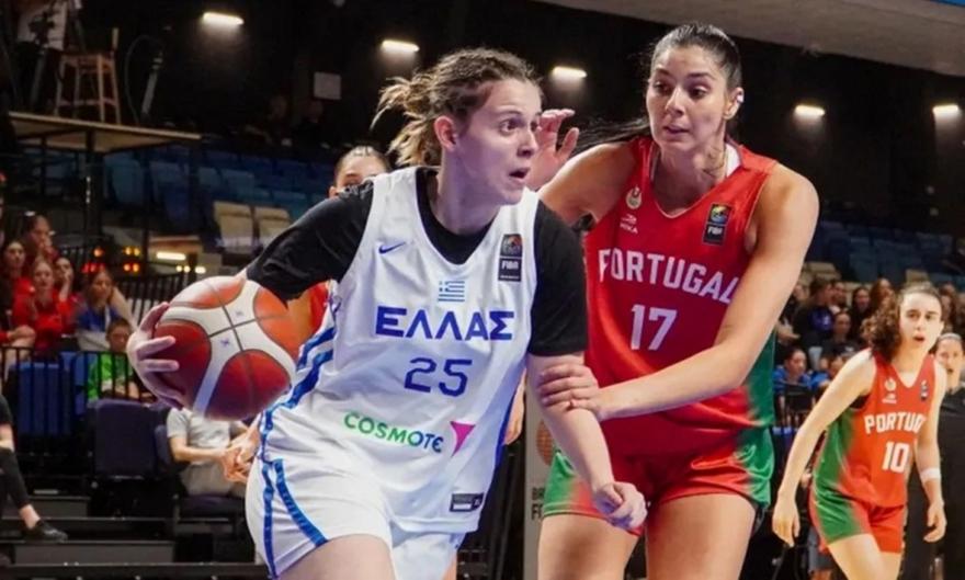 Συντριβή από την Πορτογαλία και δεύτερη στο Ευρωμπάσκετ Νέων γυναικών μπάσκετ η Εθνική