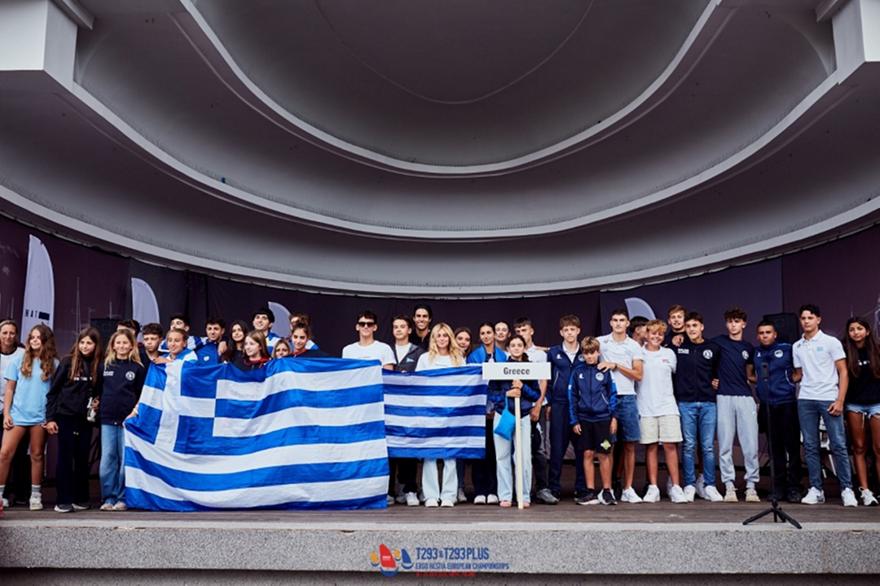 Ευρωπαϊκό Techno 293: Δυναμική πρεμιέρα για τα ελληνικά πανιά στην Πολωνία