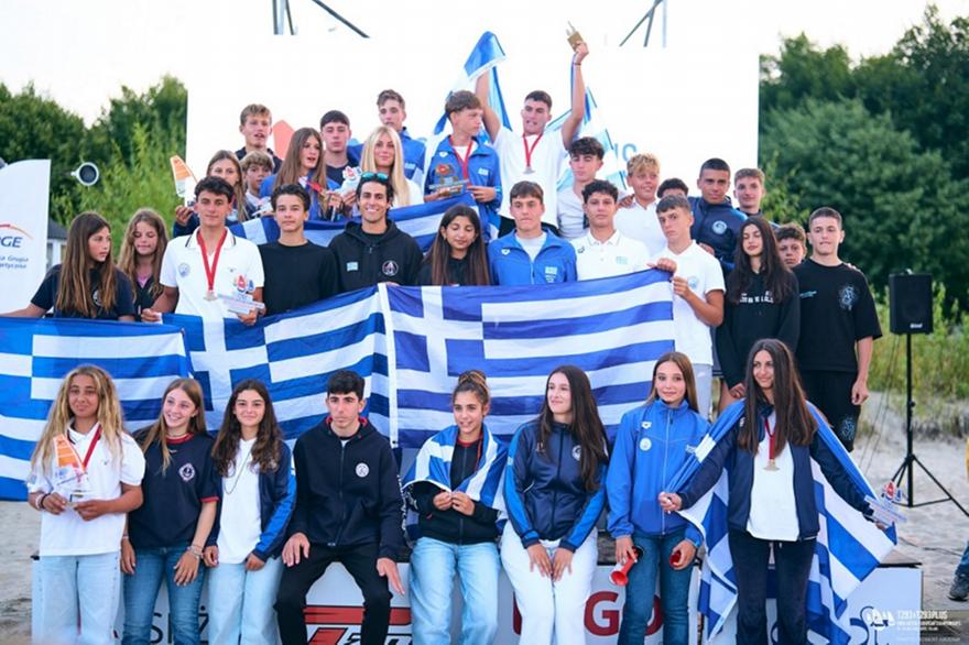 Οκτώ μετάλλια για την Ελλάδα στο Ευρωπαϊκό Techno 293 και 293 Plus