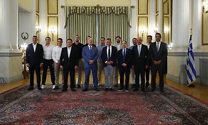 Τιμητική υποδοχή στο Προεδρικό Μέγαρο για τους πρωταθλητές του World Cup