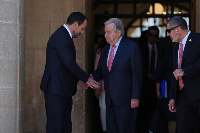 Κυπριακό: Σήμερα η κρίσιμη Τριμερής Γκουτέρες-Χριστοδουλίδη-Ερχιουρμάν