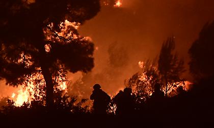 «Μega Fire» στο Πόρτο Γερμενό: Με κατεύθυνση την Ψάθα και την Βένιζα η πύρινη λαίλαπα - Εκκένωση περιοχών προς Μέγαρα
